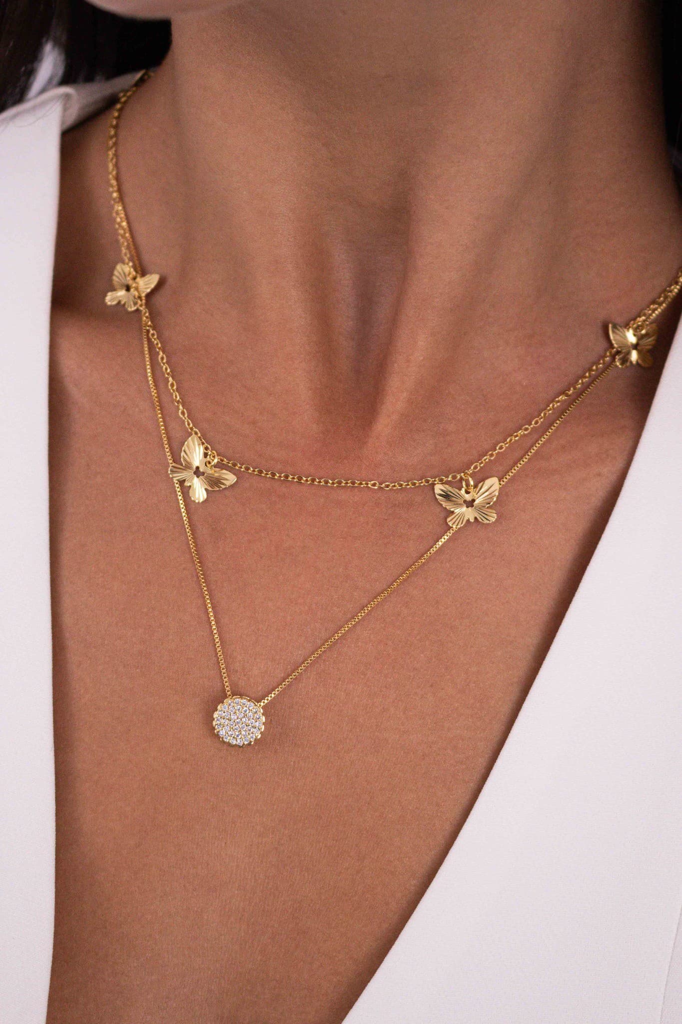 Choker Borboletas — imagem 2 de 2